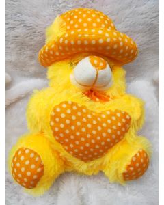 Tedy Yello colour with cap & Hart -FREE DELIVERY