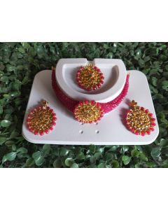 Red colour Nekless for beautiful girl and women