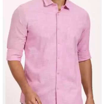 Pink Colour Cotton shirt