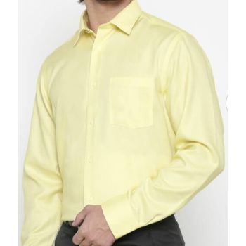 Mens Yellow Shirt cottan